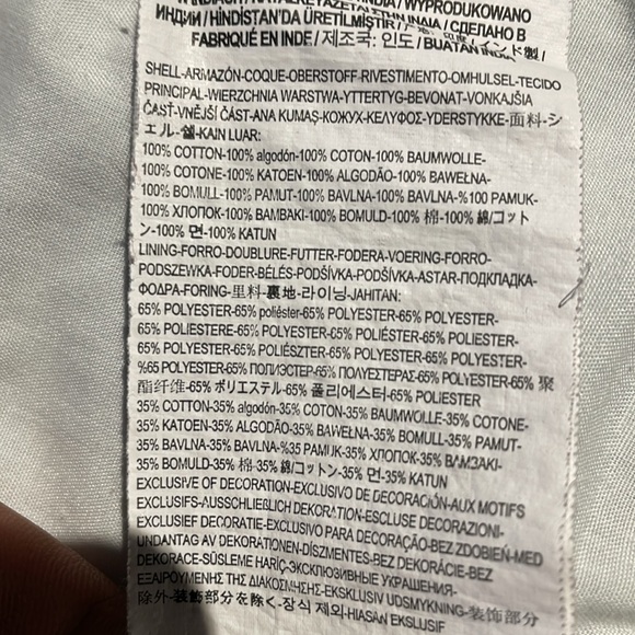 Vans Women’s Baby Blue Coach Jacket Size XS - Picture 7 of 8